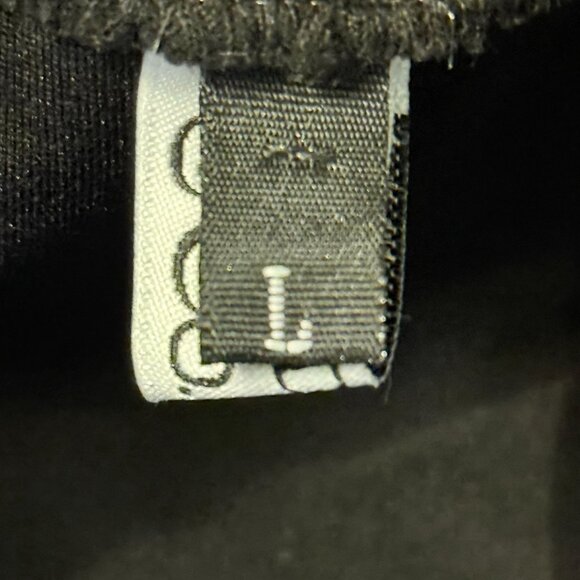 Madonna & Co Black Half-Zip Pullover Sweatshirt Large - Picture 3 of 10